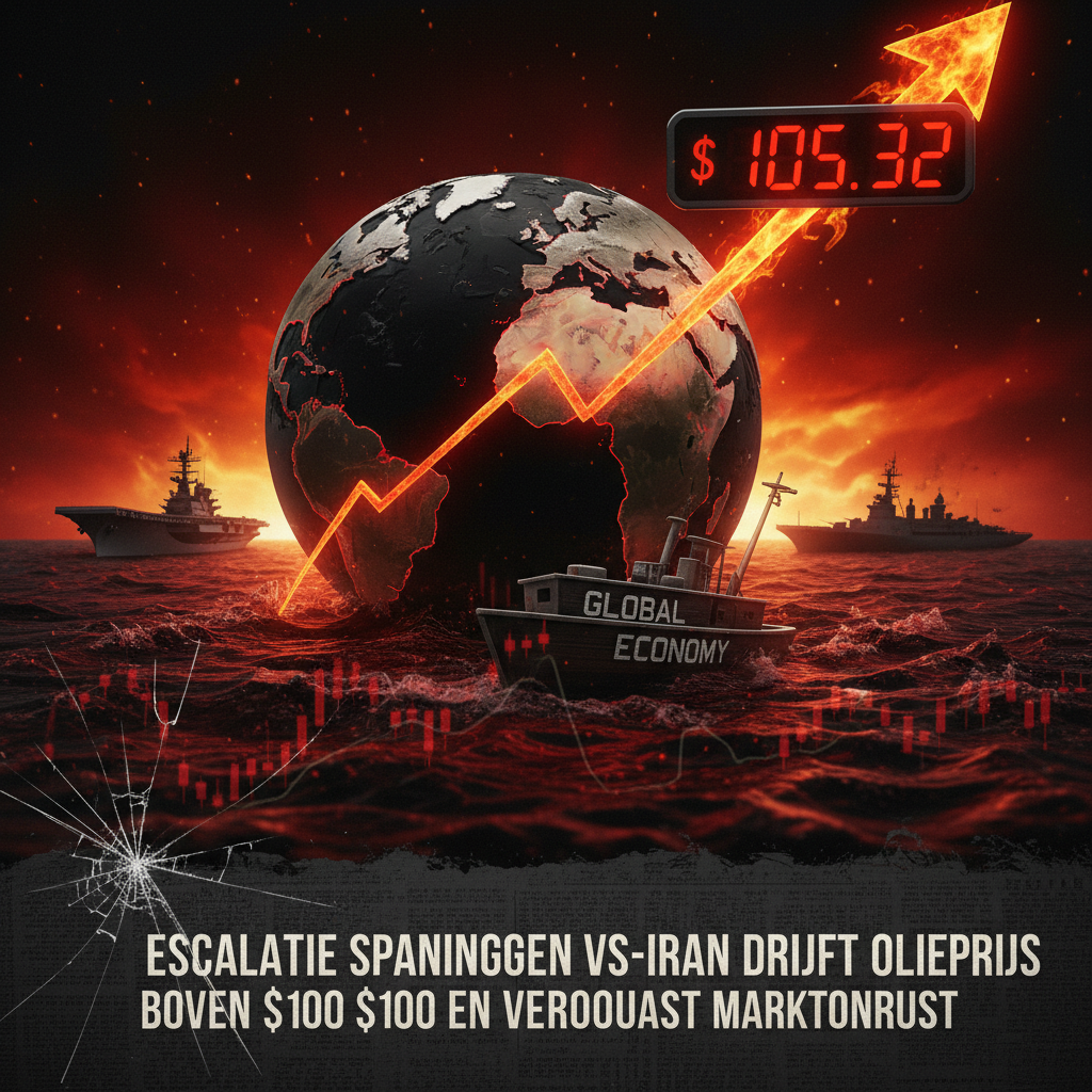 Escalatie spanningen vs-iran drijft olieprijs boven $100 en veroorzaakt marktonrust